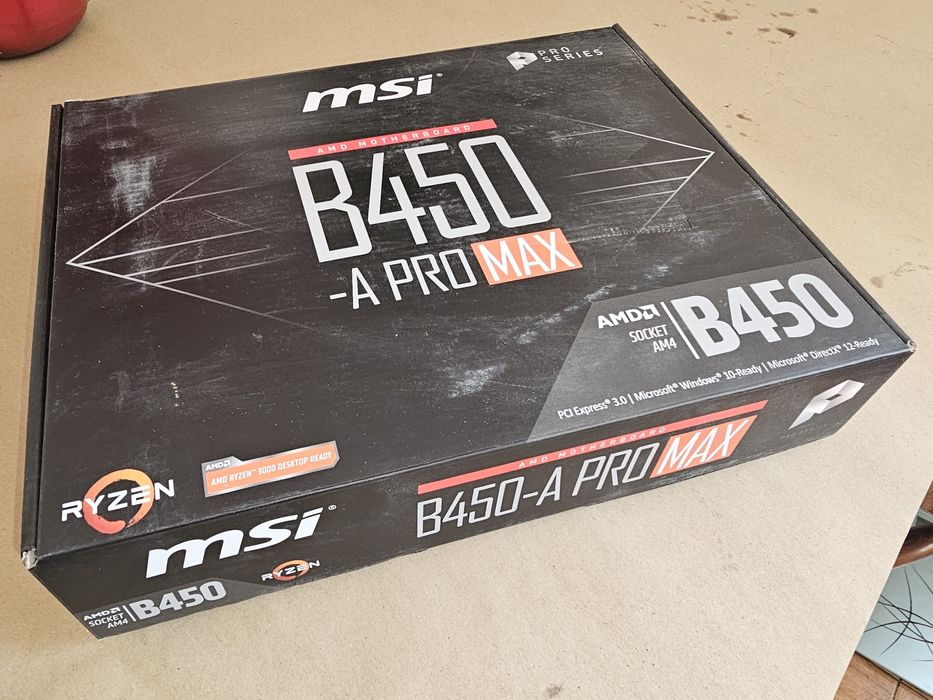 Материнская плата MSI B450 -A PRO MAX