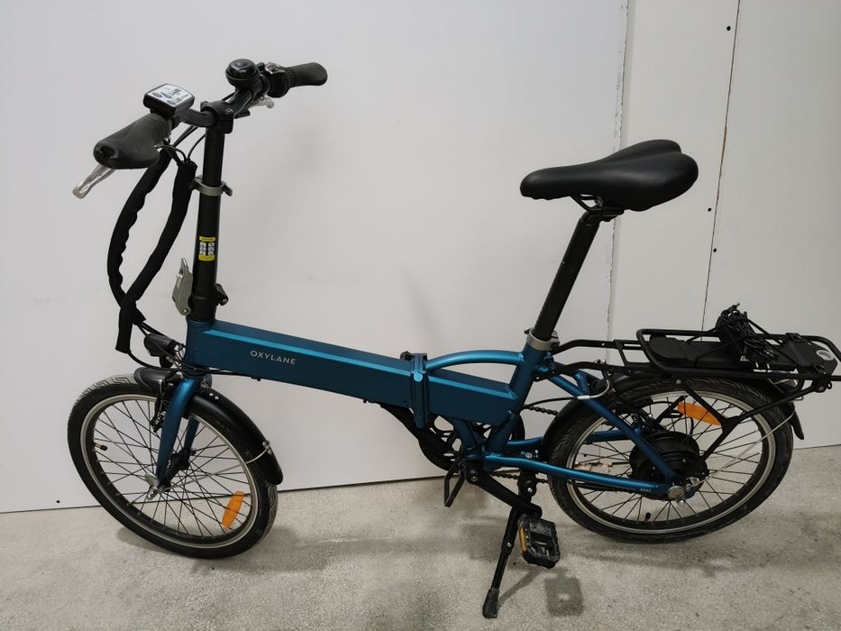 Rower składany elektryczny 20 cali btwin tilt 500e