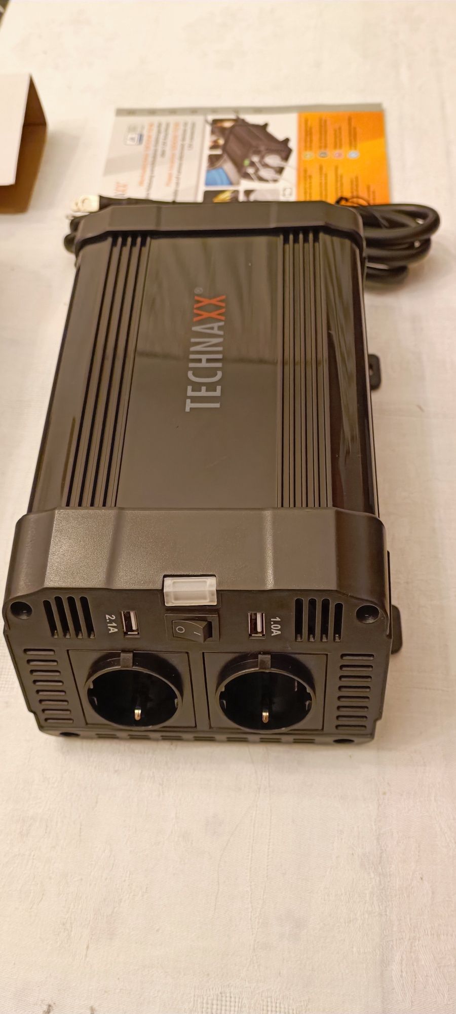 Немецкий Преобразователь напряжения  (TECHNAXX 1200 ватт - 2400ватт)