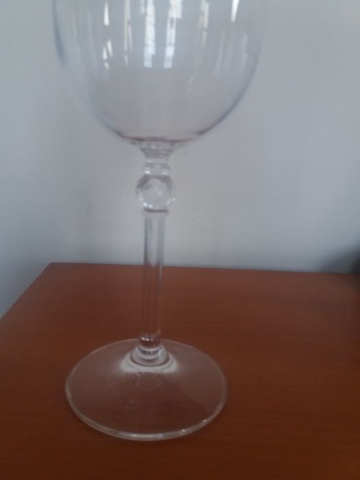 Copos de água de vidro