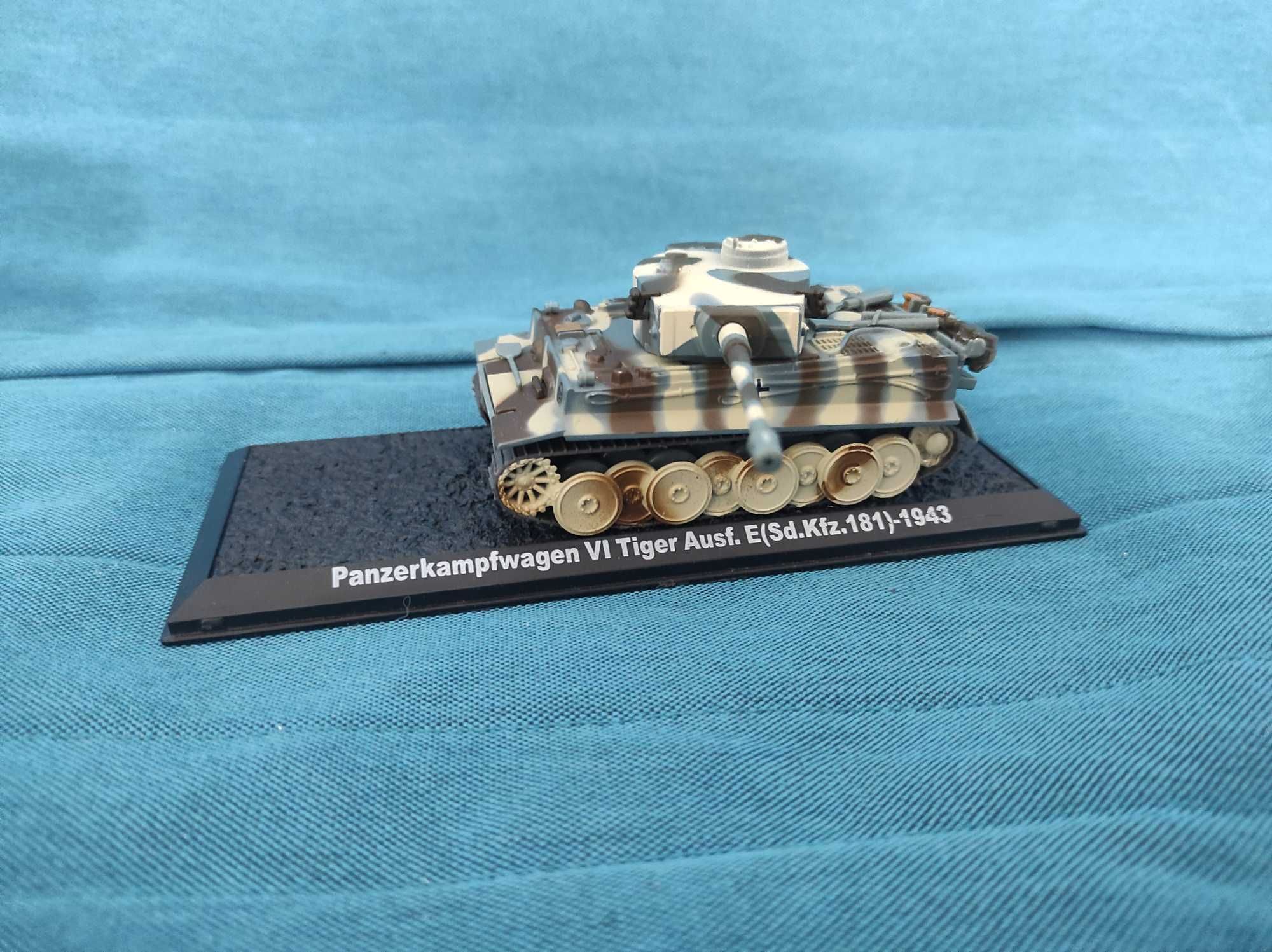 Czołg Tiger I w gablocie 1:72 plus czasopismo czołgi świata kolekcja!