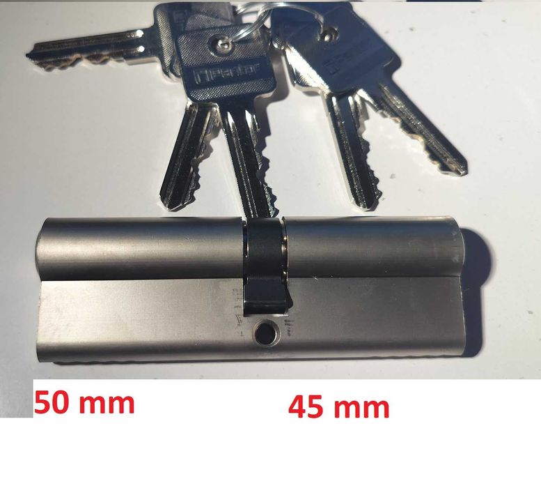 Wkładka zamka POLSKA PANTOR 50/45mm + 4 klucze