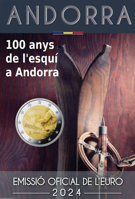 Moeda Comemorativa Andorra 2€