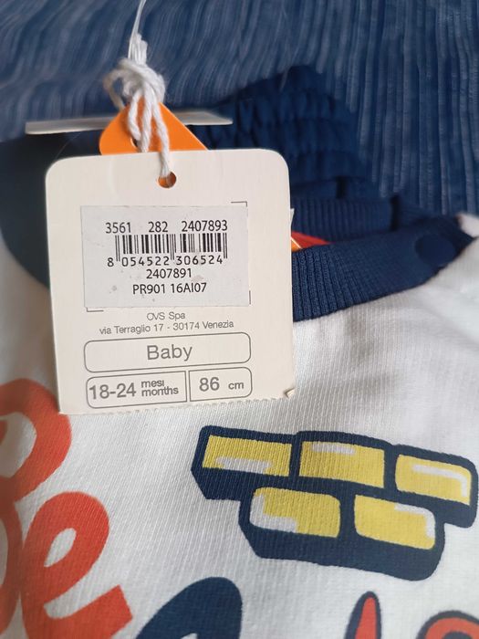 Fato de treino para menino ,18-24 m