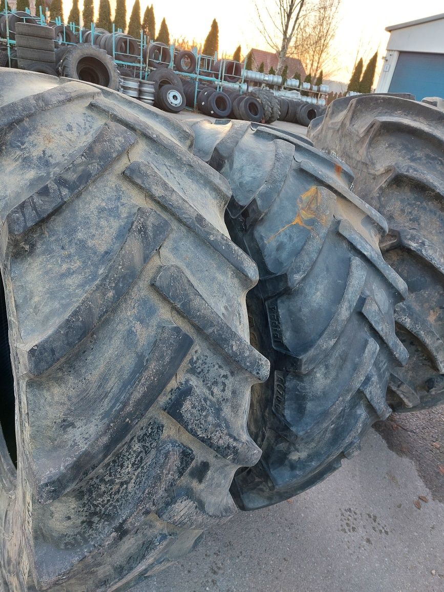 480/70R30 Continental opony używane rolnicze para