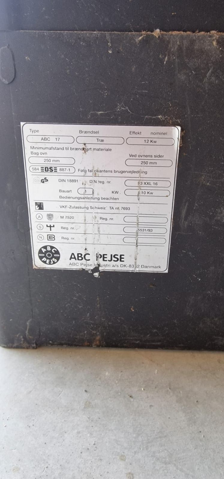 Kominek/piec zeliwny 12kw