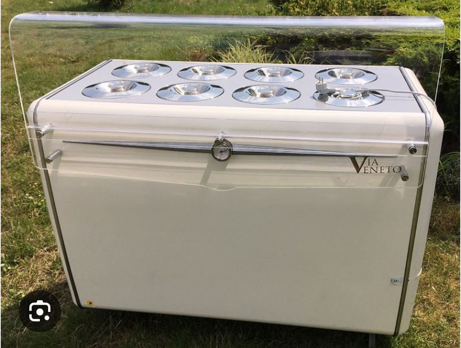 Kosze do konserwatora do lodów Via Veneto kuwety pozzetti