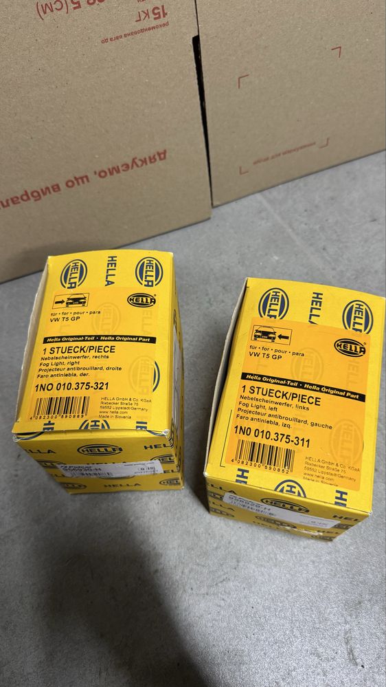 Противотуманки Volkswagen T5 2009-2015 956930-H  956929-H