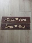 Tablice rejestracyjne Żona Mąż Młoda Para