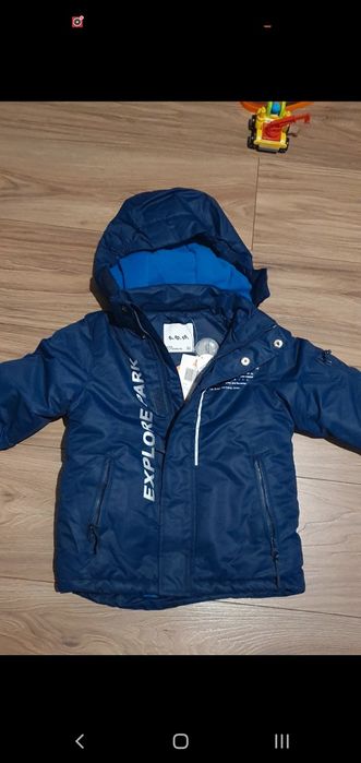 Nowa kurtka zimowa dka chłopca  5 10 15 rozm 92