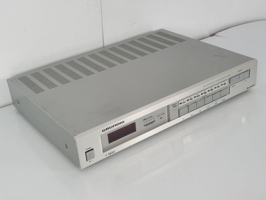 SUPER Tuner Radiowy Vintage Grundig T7200 Super Odbiera JAKOŚĆ