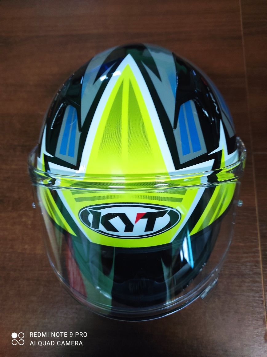 Kask motocyklowy + rękawice