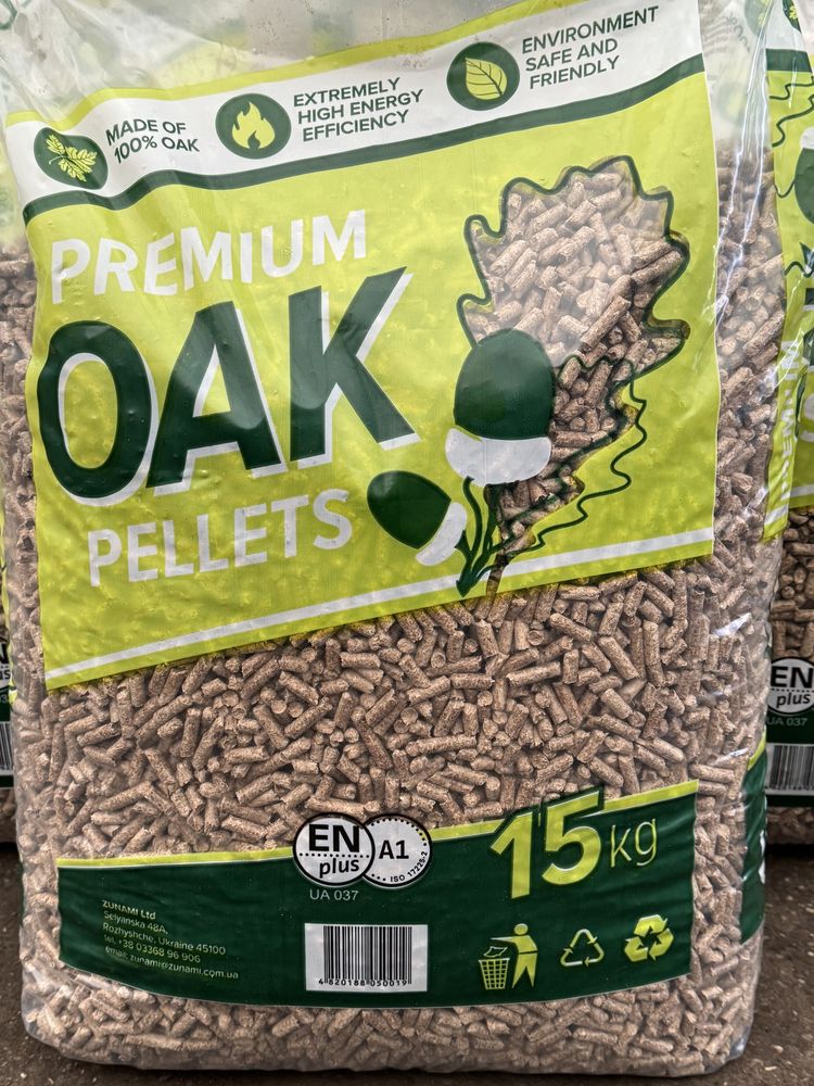 Pellet Dębowy Premium OAK EnPlus A1 Skład Opału Stojadła