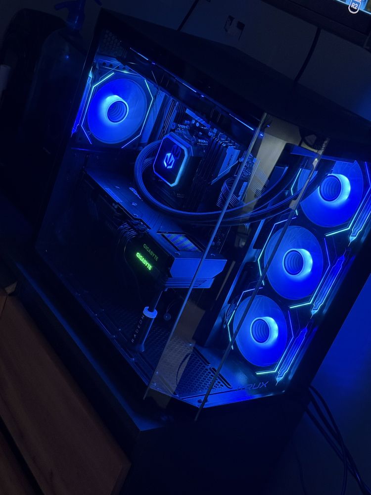 Komputer gamingowy Ryzen 5 7600X, RX 7600 XT, 64GB RAM DDR5 GWARANCJA