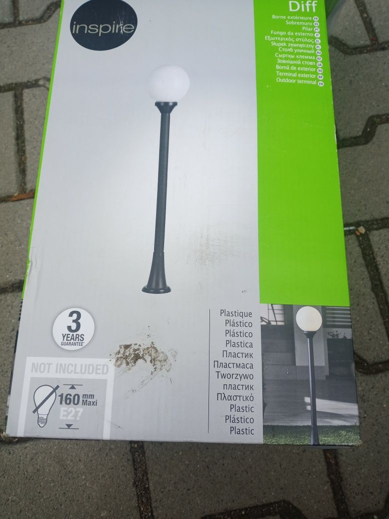 Lampa ogrodowa 1 m wykoka