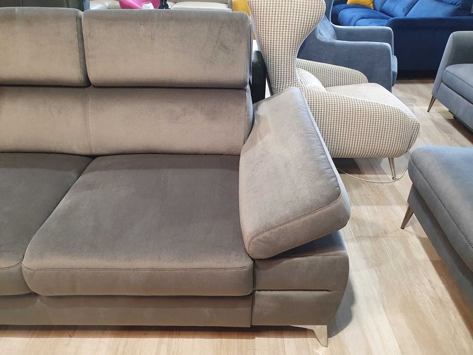 Narożnik Dahlia 2RC/X90k1STP z funkcją spania tk.JAGUAR Promocja