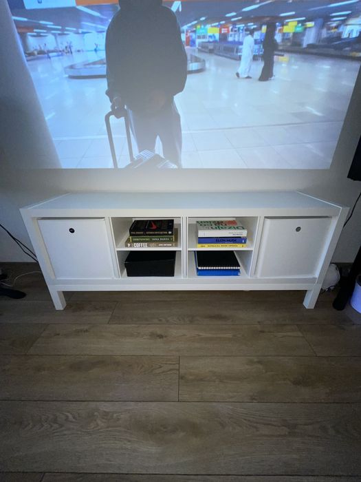 Szafka rtv Ikea Kallax + podstawa + wkłady