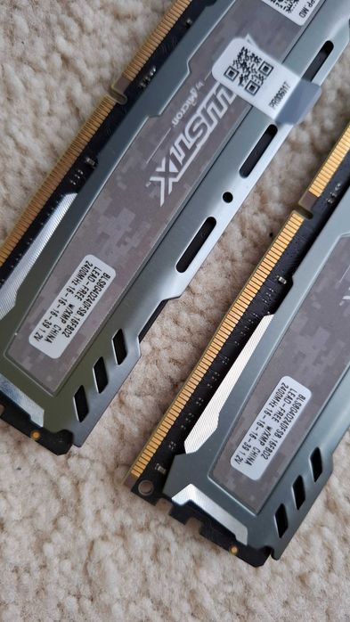 CRUCIAL BALLISTIX SPORT 16GB (2x8GB) 2400MHZ CL16, nowe 438zł