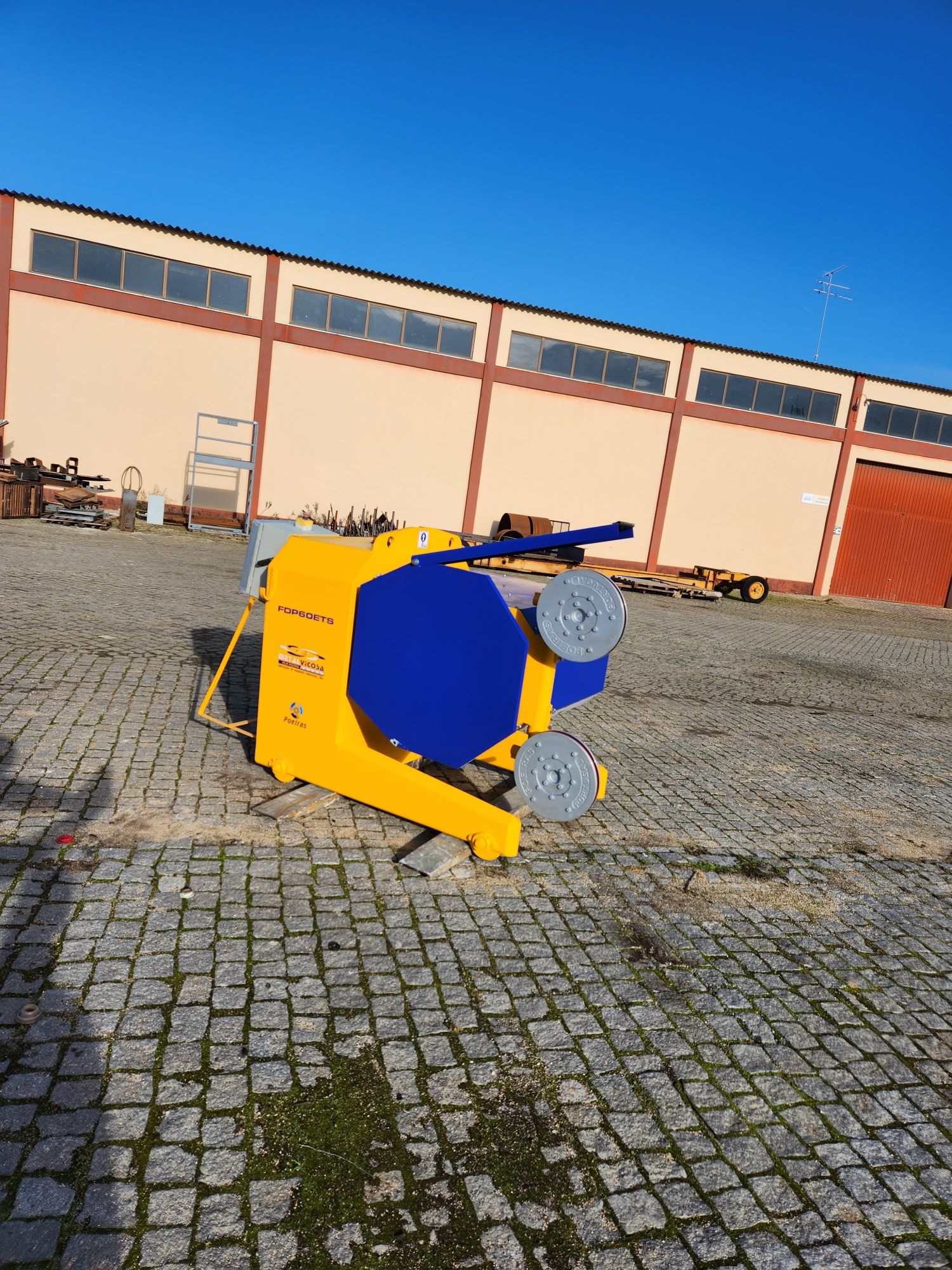 Máquina de corte por fio diamantado de 60hp