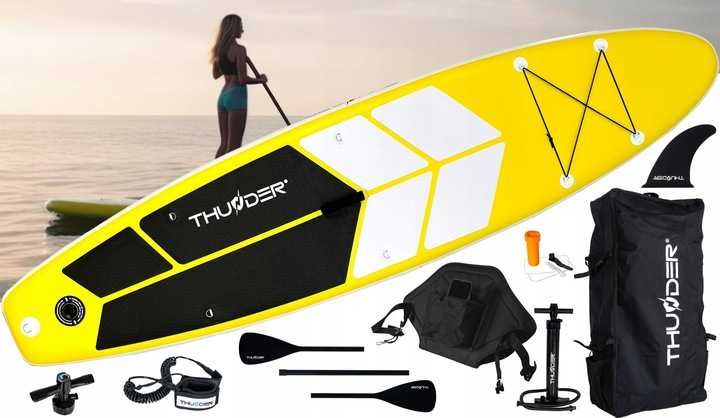 Надувна сап дошка SUP Thunder COAST YELLOW 320 см з веслом