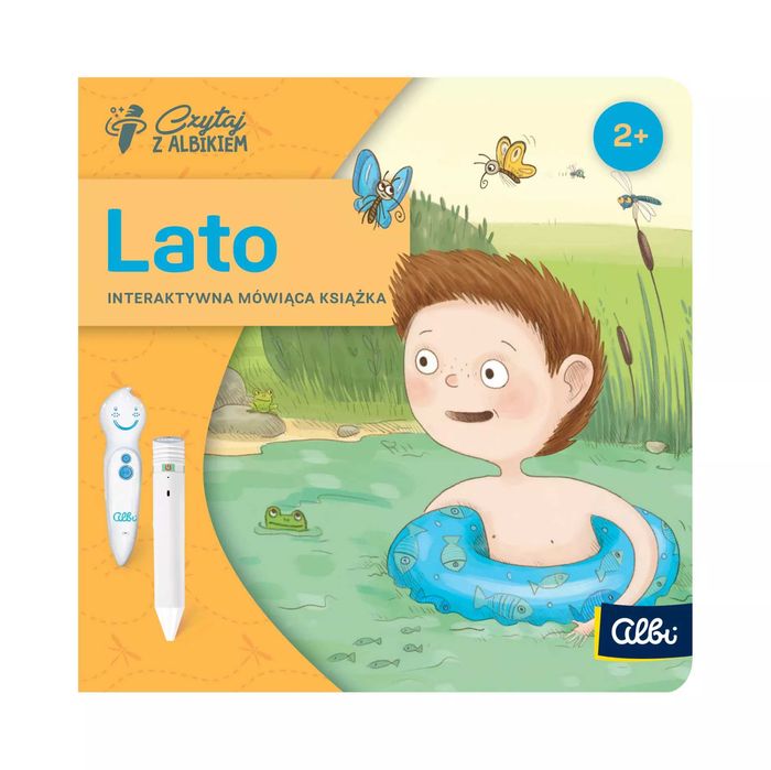 Czytaj z Albikiem INTERAKTYWNA Miniksiążka Lato dla Dzieci 2+ ALBIK