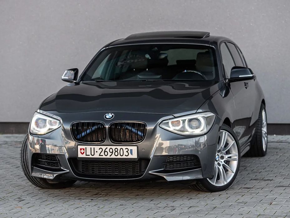 BMW Seria 1 M-PAKIET 3.0b 320Ps Szyberdach 4x4 Automat Skóra Ledy Navi Bixenony