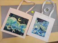 Tote Bag Pintado à mão