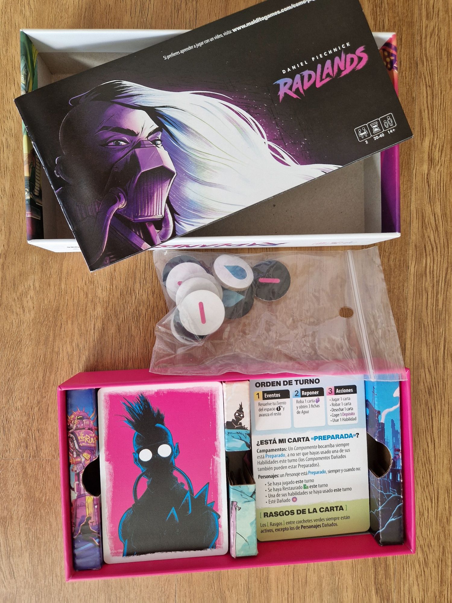 Jogo cartas Radlands