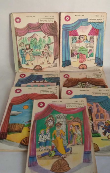 MAGAZYN POLSKI miesięcznik 1976 siedem numerów