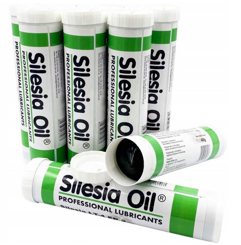 Smar litowy do koparek Silesia Oil ŁT4 EP2 400g kartusz x 12 szt