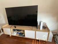 Rack de TV da Conforama moderno - Semi-novo