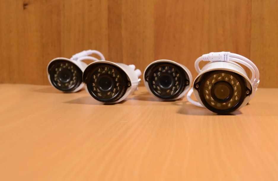 Система видеонаблюдения для частного дома, комплект камер уличный