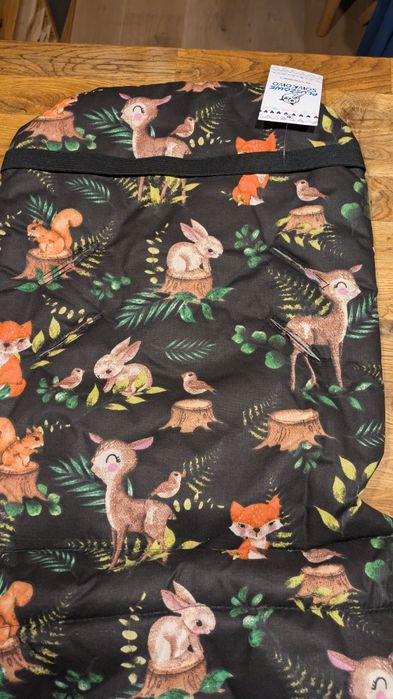 Wkładka wkład do wózka spacerówki XL 90cm + ochraniacz pałąka