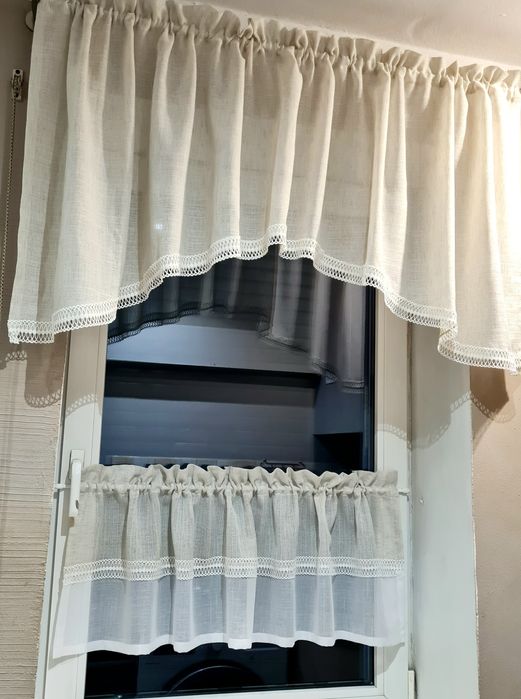 Zazdrostka lambrekin w stylu Boho