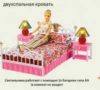 Мебель для кукол Барби.Спальни 5 видов, Меблі для ляльок