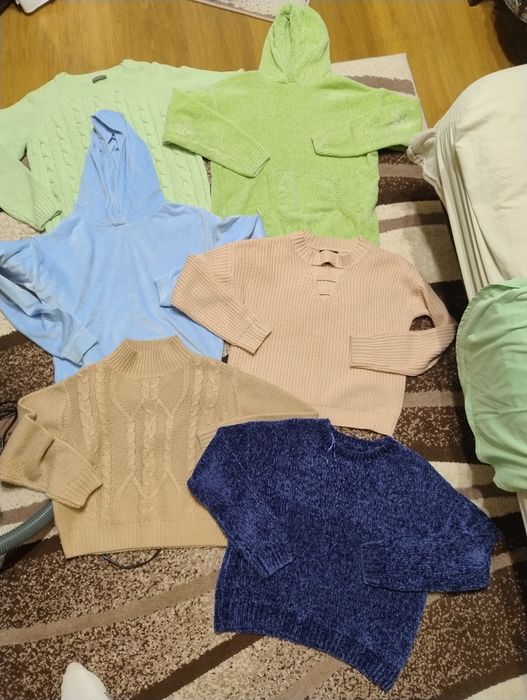 Bluzy swetry 158/164 Zestaw ubrań dla dziewczynki