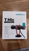 Sairen t-mic mikrofon do telefonu kamery GoPro Vlog Tiktok
