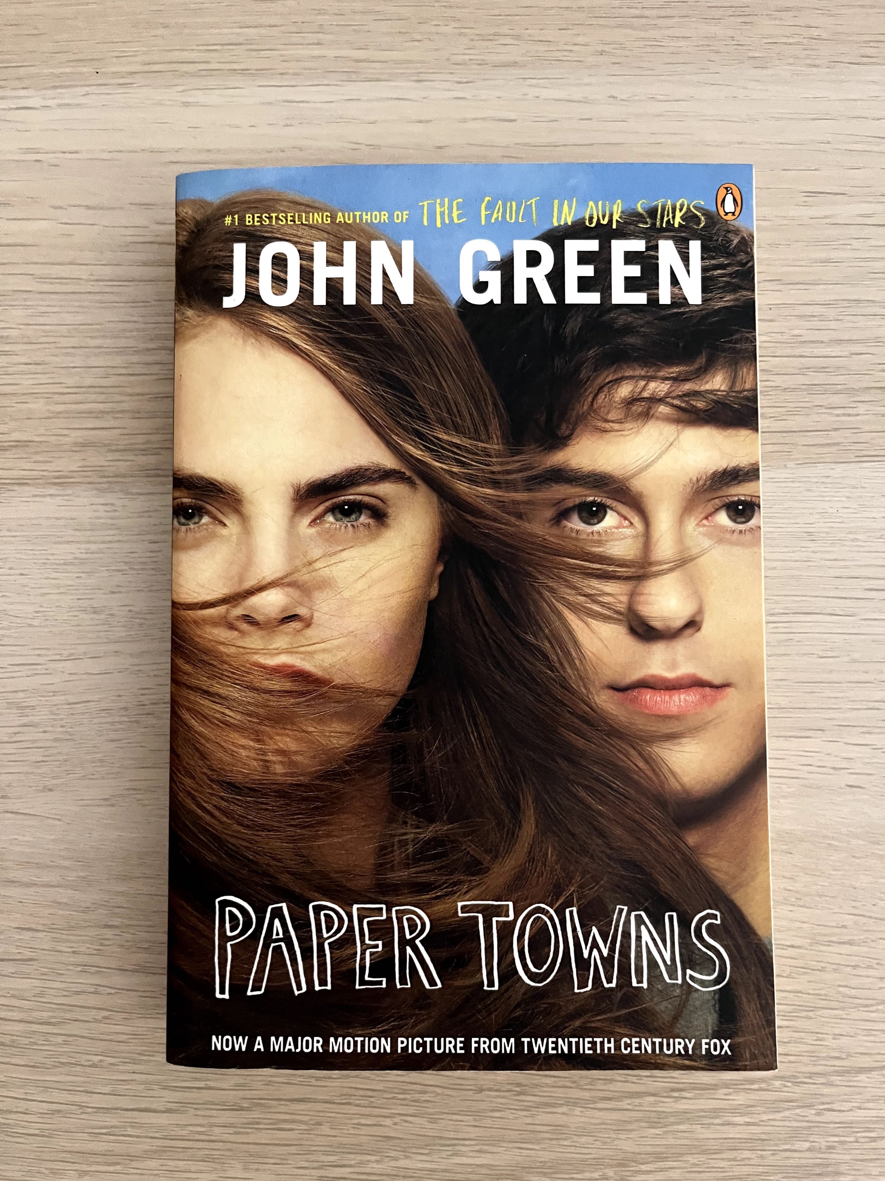 Livro Paper Towns de John Green (Inglês)