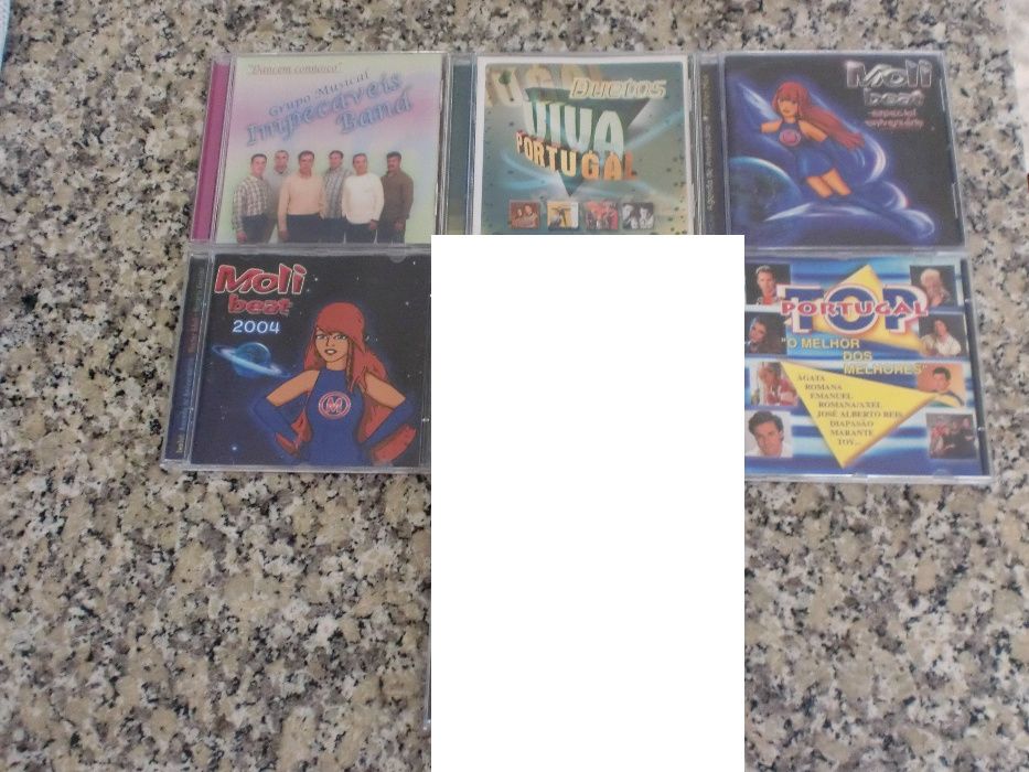 Cd´s de musica originais : Moli Beat / etc