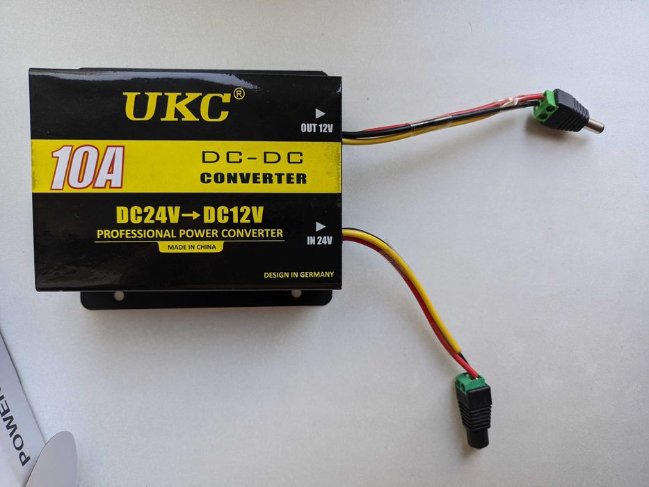 Адаптер напряжения 24В-12В, 12В-9В, 5В-9В