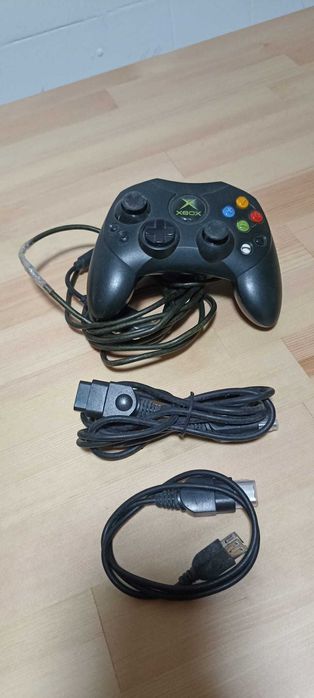 Xbox original chipada com jogos no disco interno