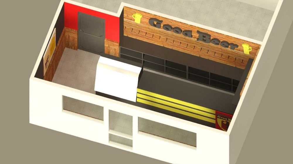 Полиця для торгівлі