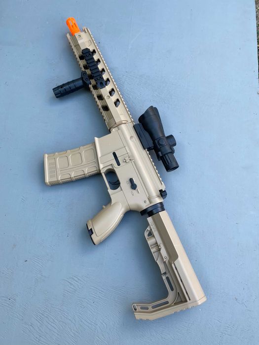 Іграшковий автомат AR15 на орбізах орбіган гель бластер