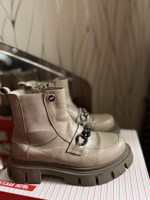 Черевики челсі шкіра 35 розмір