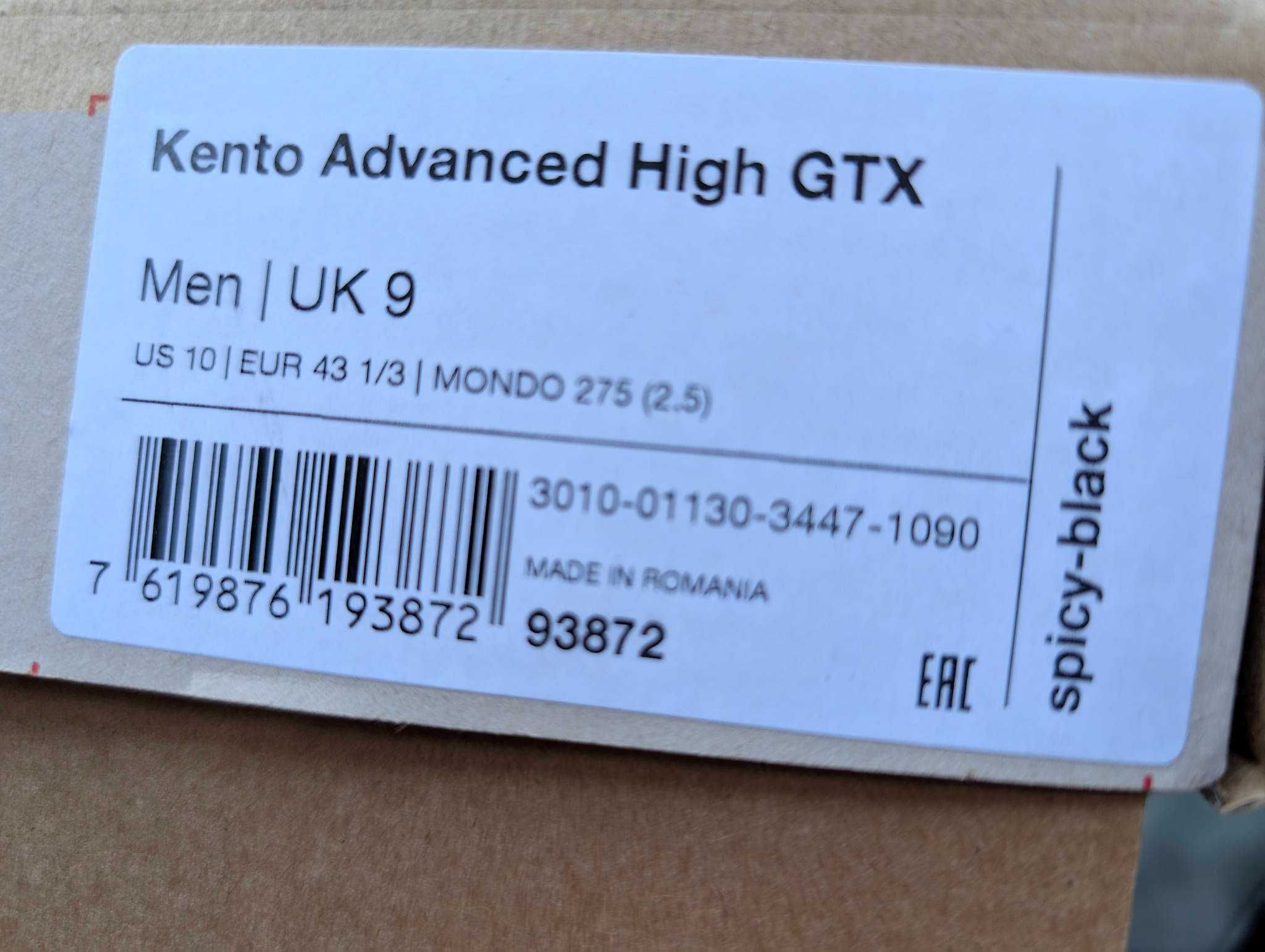Buty Mammut Kento Advanced High GTX roz 43 1/3