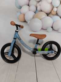Kinderkraft lekki rowerek biegowy 2Way Next 12" Blue niebieski stylowy