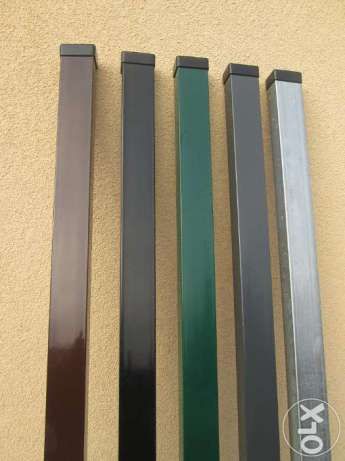 Panele ogrodzeniowe 3d fi4 1530x2500 Grafit/zielony/czarny