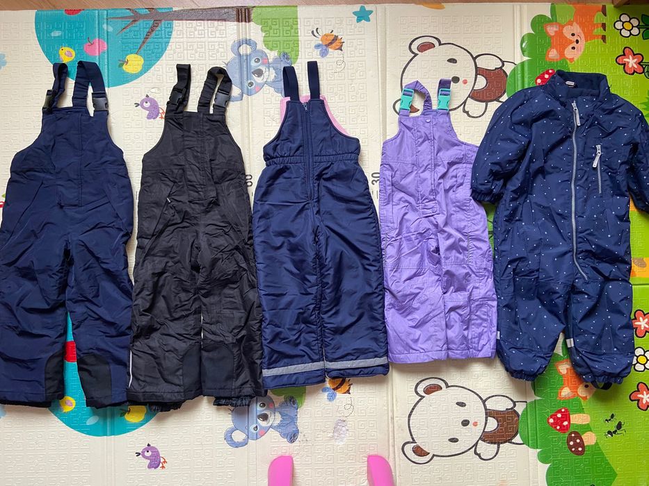 Напівкомбенизони на дівчинку 2-5 років