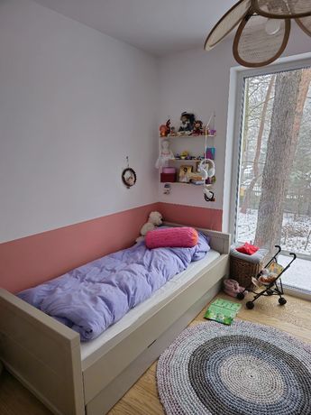 Drewniane łóżko 90 cm x 200 cm
