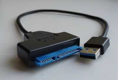 Кабель для підключення USB 3.0 - SATA SSD,-2.5", HDD 3.5"(с живленням)
